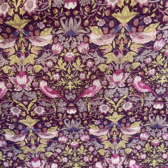 HOLLAND ESQUIRE Sz L Bird and flowers design 100% cotton button down shirt - Picture 7 of 12